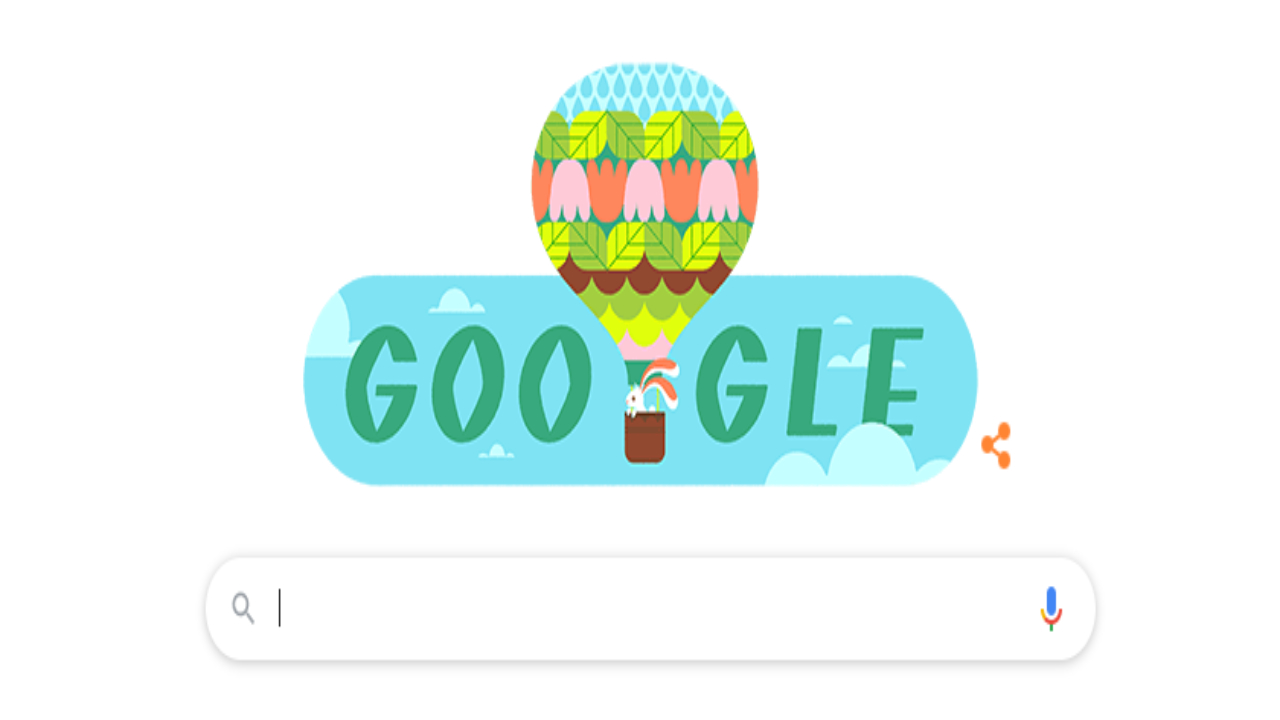 Spring For Google Google celebrates onset of spring with a doodle