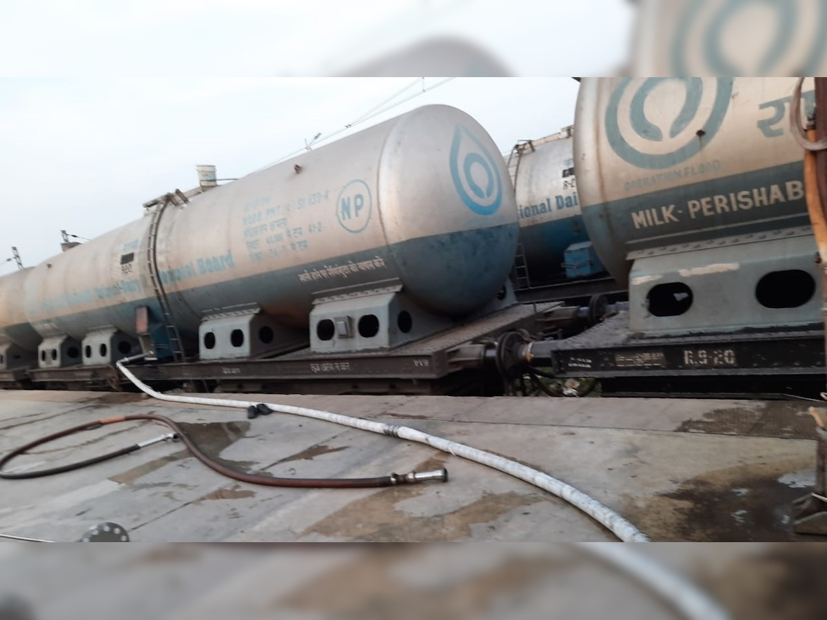 Special container train to carry milk from Andhra Pradesh to Delhi amid Coronavirus Lockdown