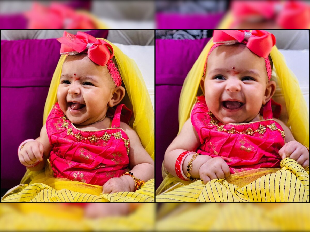 Photos: Kapil Sharma's daughter Anayra is cutest doll in Indian outfit for 'kanjak poojan'