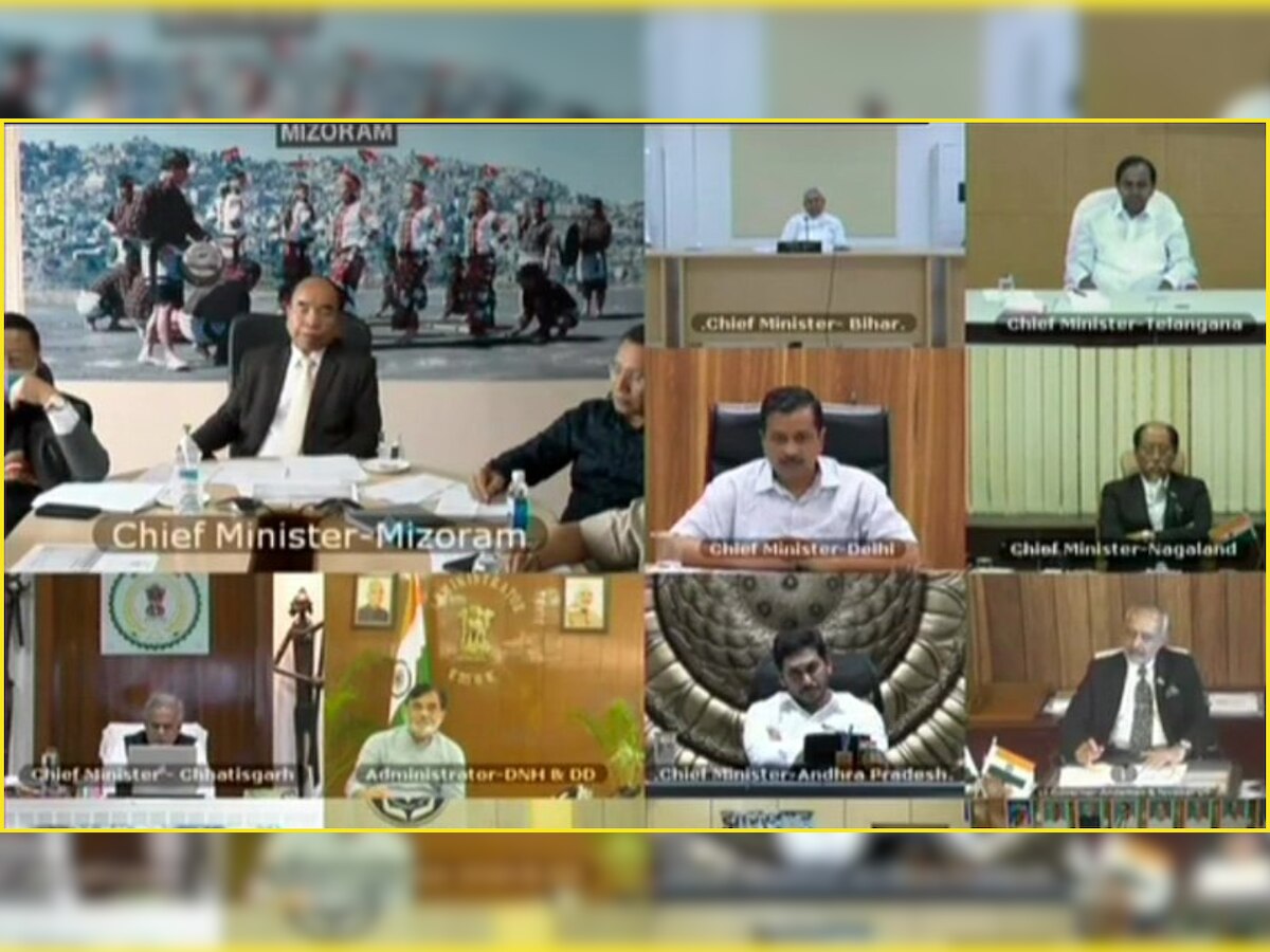 PM Modi holds COVID-19 review meeting via video conferencing with Chief Ministers of states