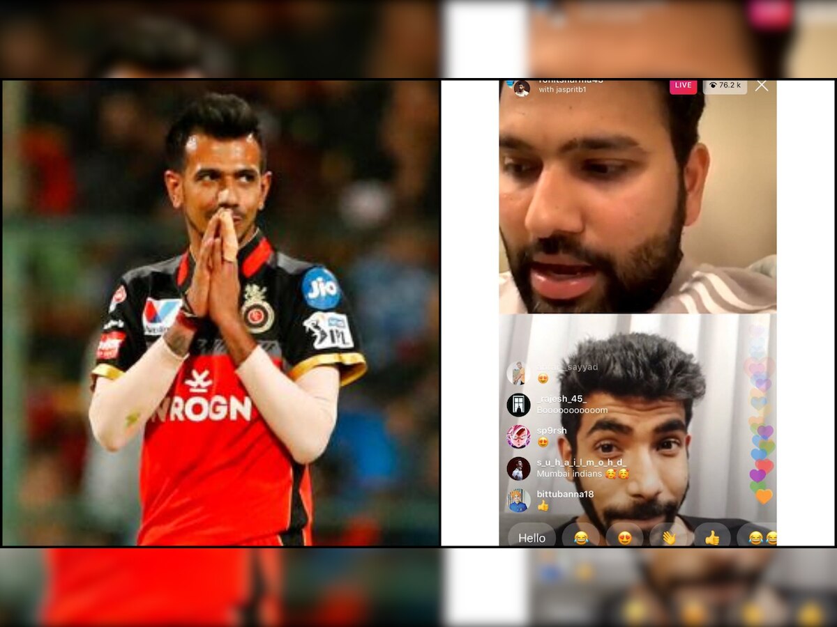 'Since hitting a straight drive, he has become a bit overconfident': Rohit Sharma, Jasprit Bumrah troll Yuzvendra Chahal