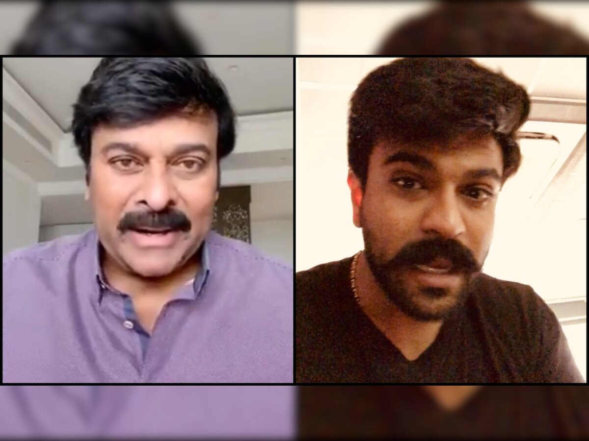 Coronavirus lockdown: Tollywood stars Chiranjeevi and Ram Charan extend support to PM Modi's '9 baje 9 minute'