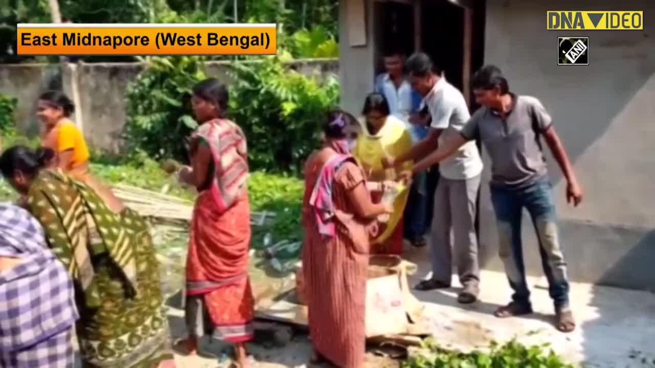 Locals destroy illegal wine in West Bengal amid nationwide lockdown
