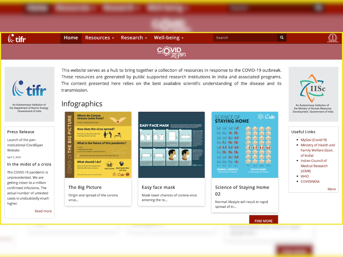 CovidGyan: Science-based website on COVID-19 launched