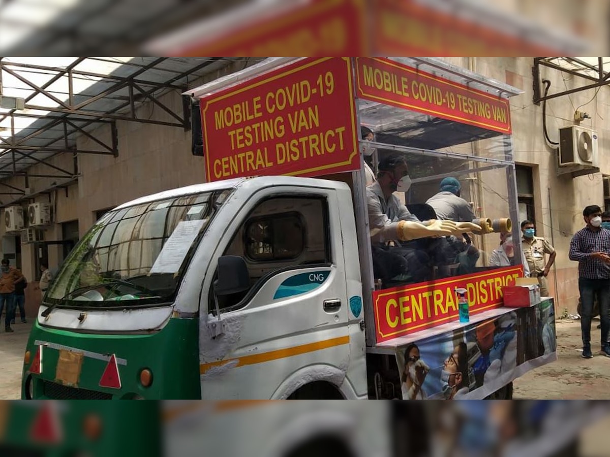 Delhi's Central District gets mobile COVID-19 testing van