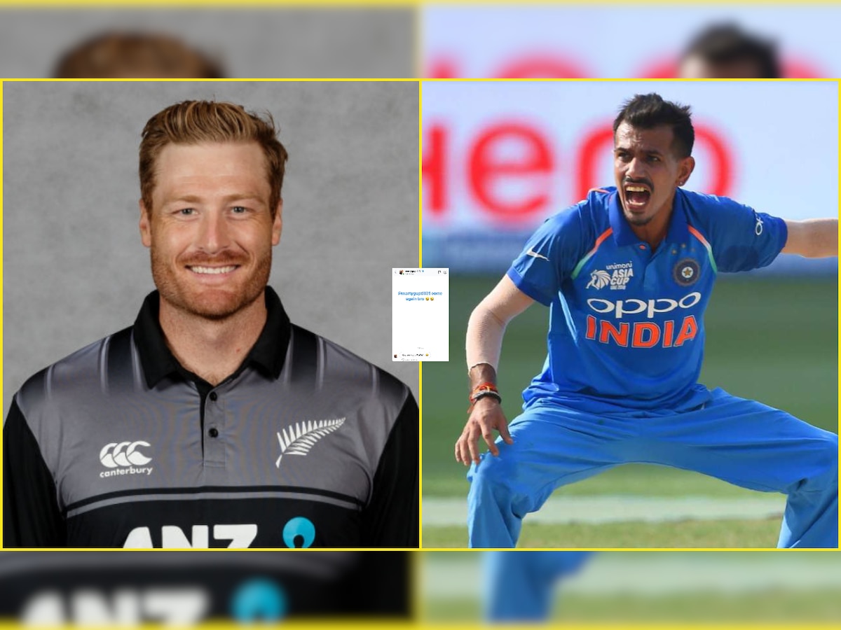 'Come again bro': Yuzvendra Chahal shares screenshot of Martin Guptill texting him 'how are you G**d*'