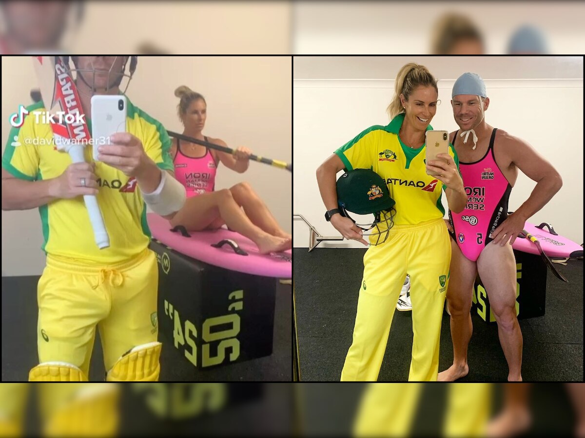 WATCH David Warner and wife Candice slay #SwitchItUp challenge