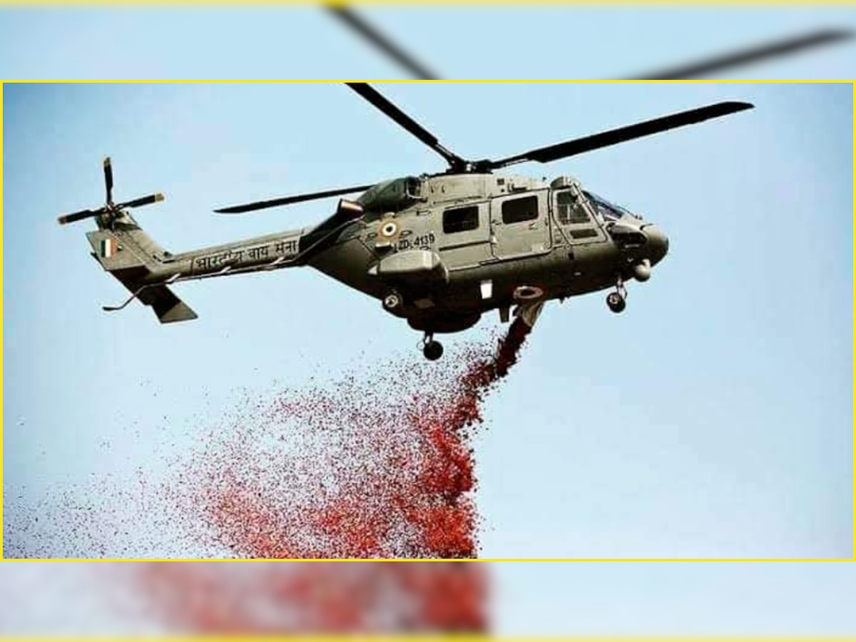 #IndiaSalutesCoronaWarriors: Armed Forces salute corona-warriors; conduct flypasts, musical tributes, shower petals