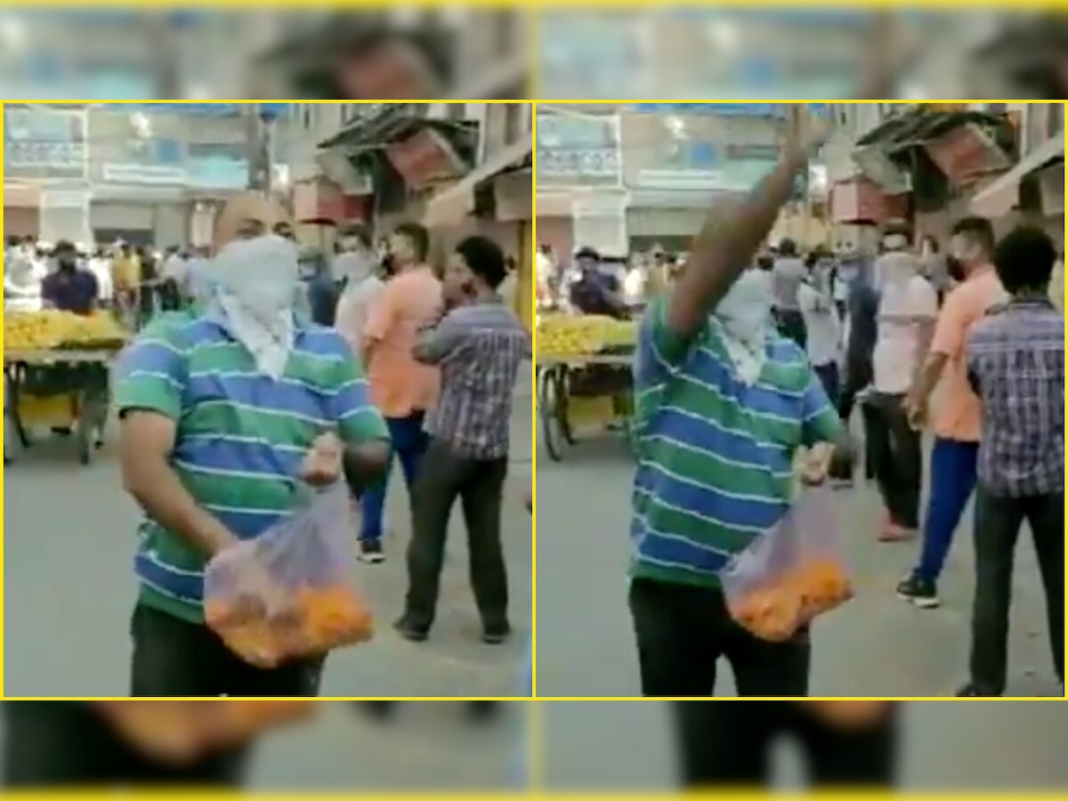 WATCH: Here's why this Delhi-man is showering petals on people standing outside a liquor shop