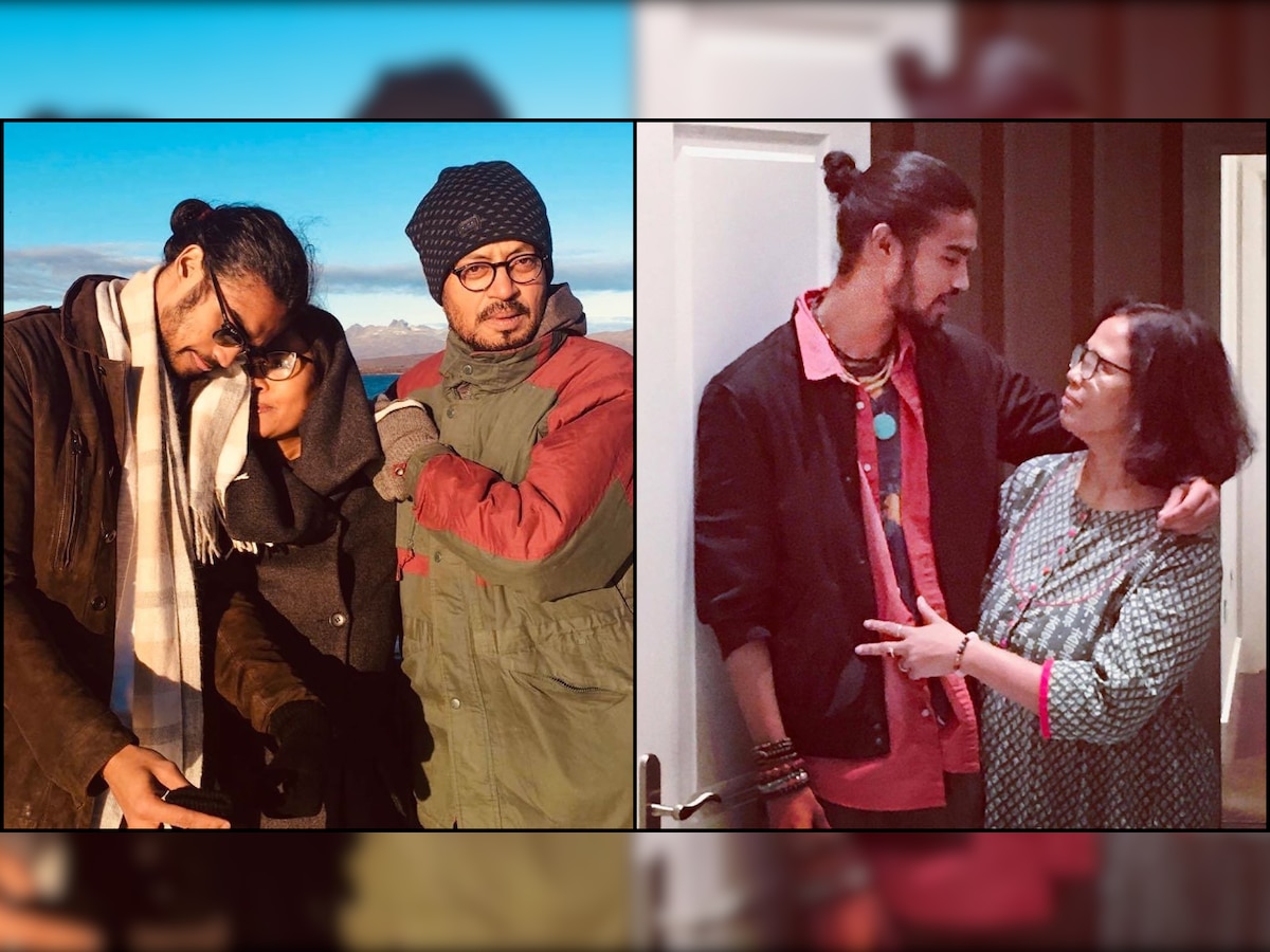 Beautiful moments! Irrfan Khan's son Babil Khan wishes 'extended mothers day' to Sutapa Sikdar