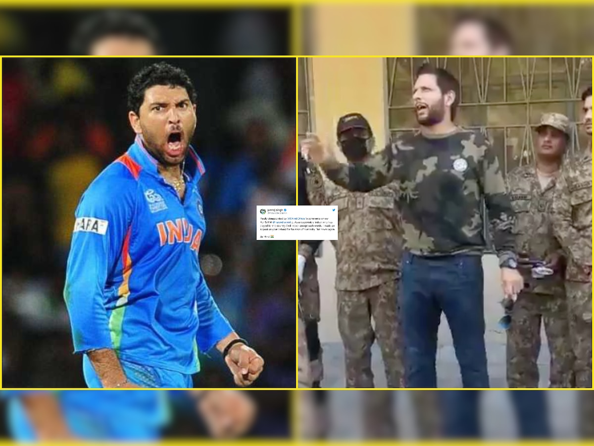 'I'll never accept such words': Yuvraj Singh lashes out at Shahid Afridi's controversial remarks on PM Modi