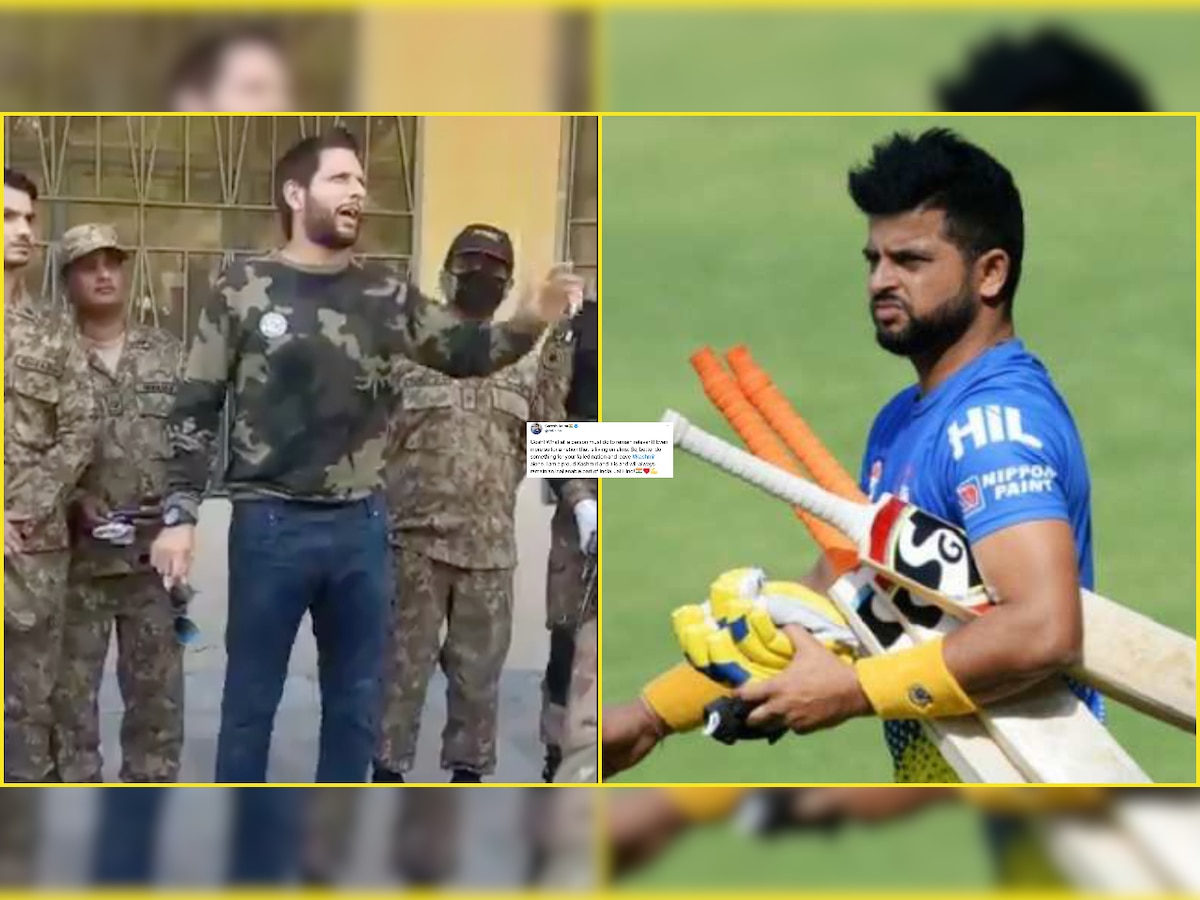 'Do something for your failed nation': Suresh Raina hits back at Shahid Afridi over his Kashmir remarks