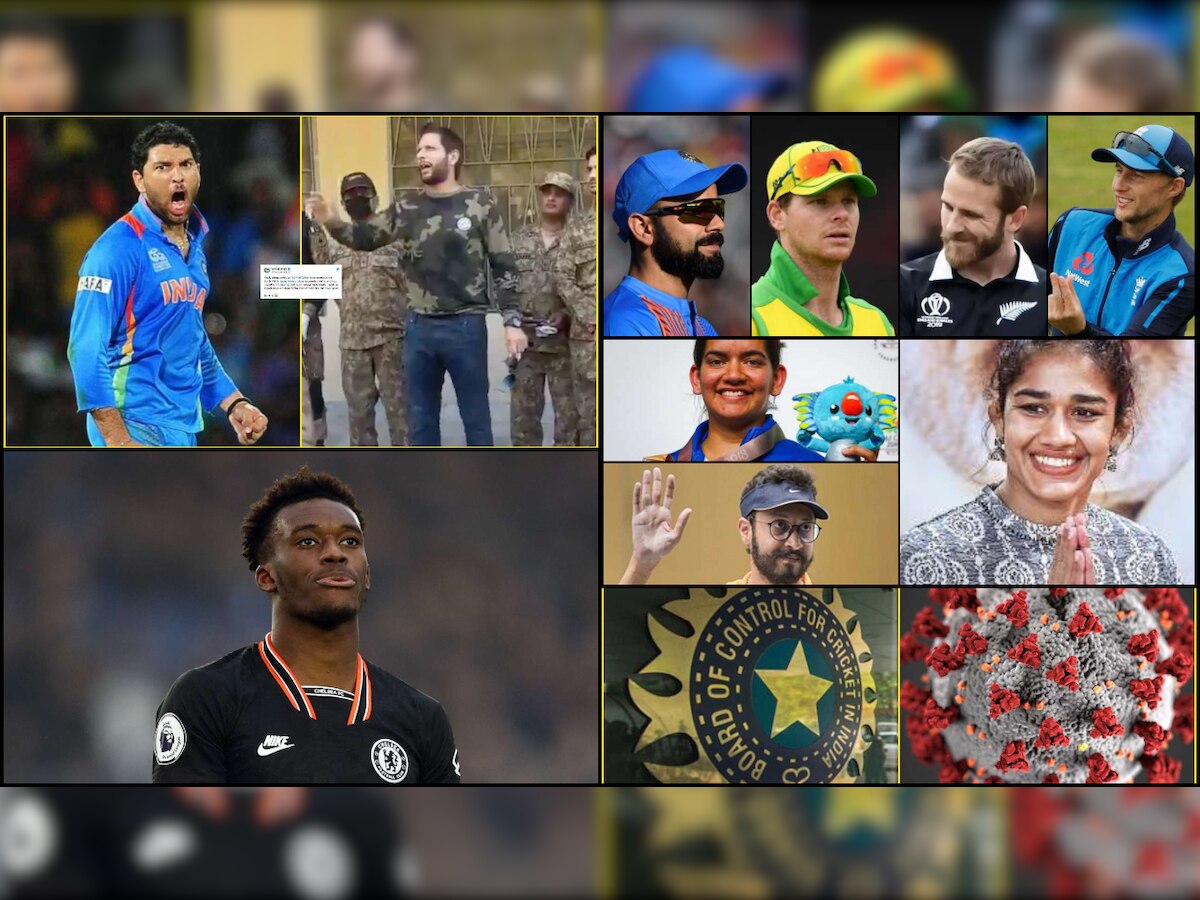 Top sports news: Yuvraj Singh lashes out at Afridi, Hudson-Odoi arrested on suspicion of rape, released on bail & more