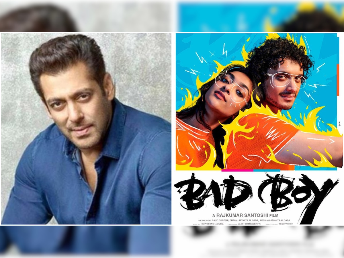 Salman Khan unveils first poster of Mithun Chakraborty's son Namashi's debut film 'Bad Boy' 