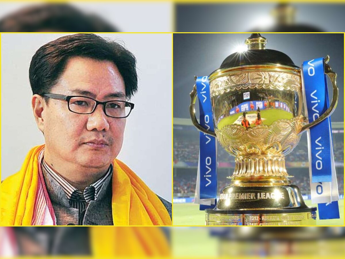 'Focus is fighting COVID-19': Kiren Rijiju says Indian government will decide fate of IPL, not cricket board