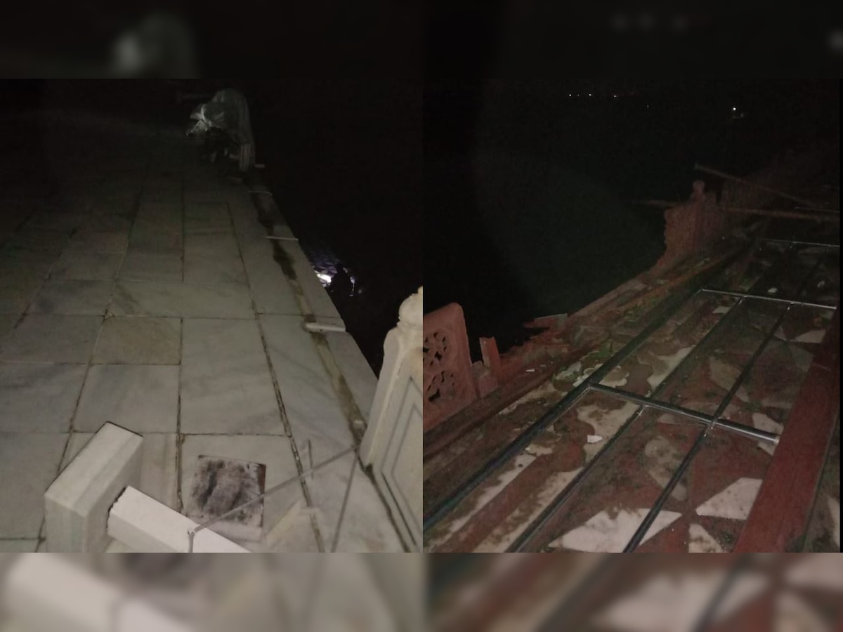 Thunderstorm in Agra damages Taj Mahal's marble railing, Sikandar memorial