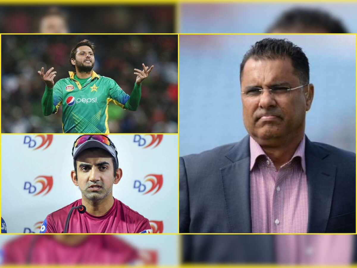 'Be smart, sensible, and calm down': Waqar Younis urges Gautam Gambhir, Shahid Afridi to end feud