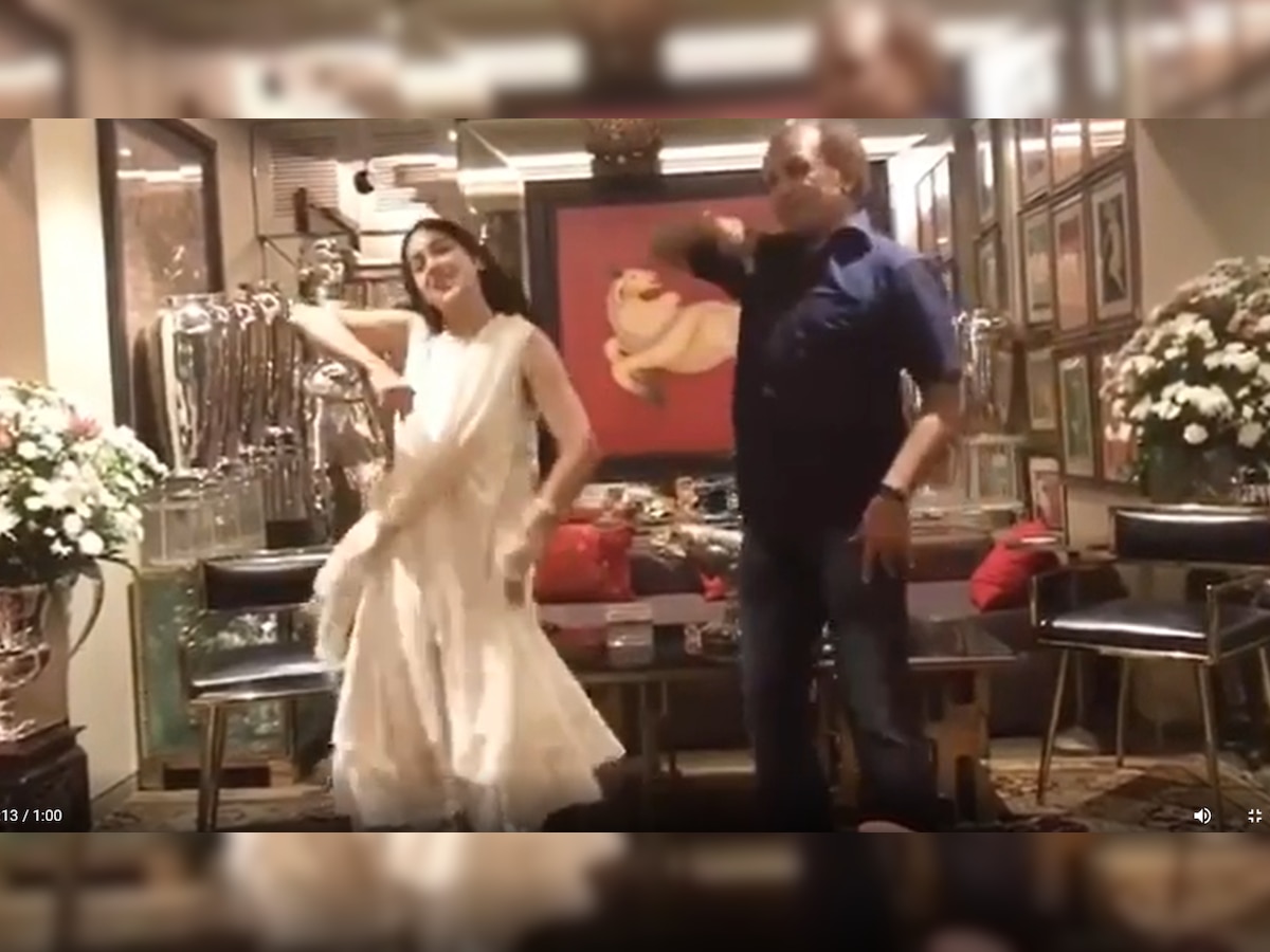 Watch: Sara Ali Khan's 'Saat Samundar Par' rehearsal video goes viral