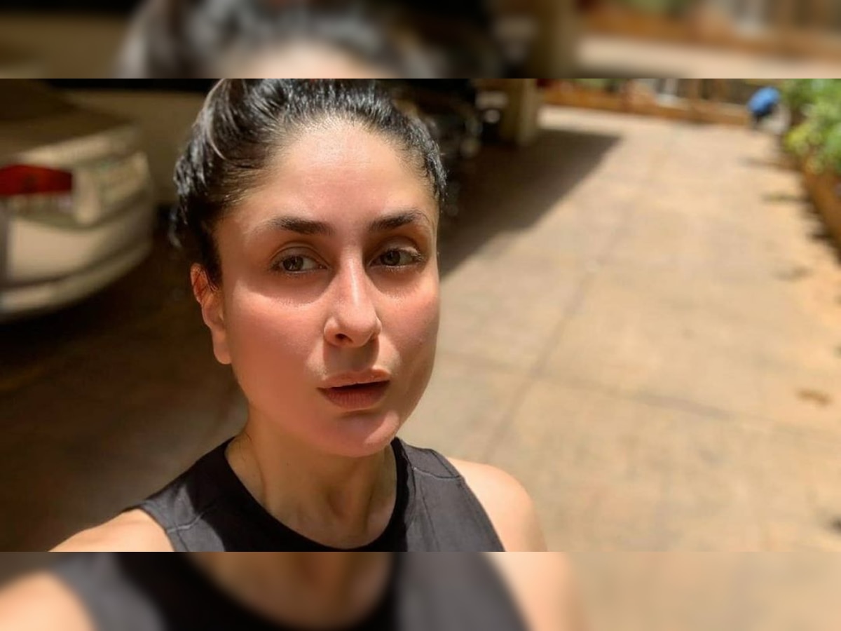Kareena Kapoor Khan shares post-workout selfie, says 'Dear fat, prepare to die'