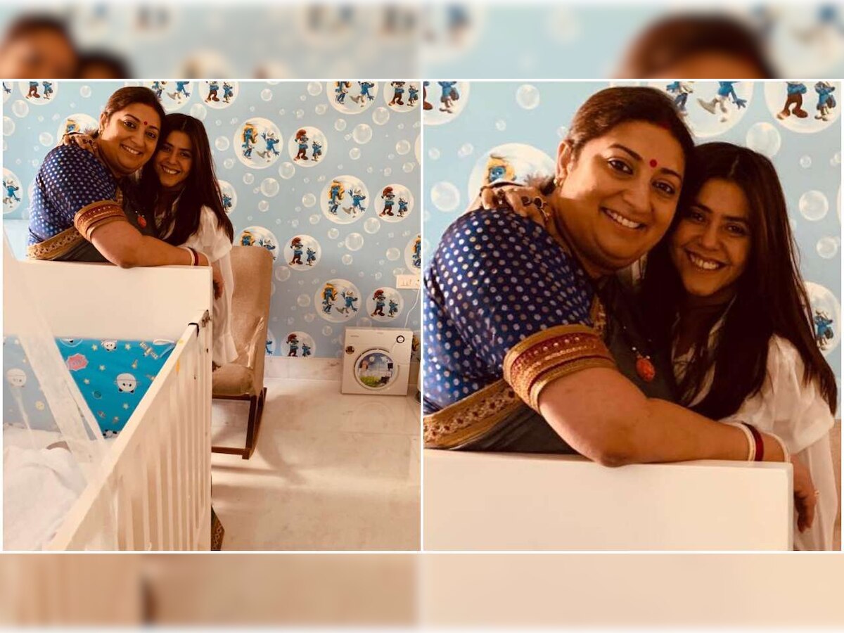 Smriti Irani reunites 'Kyunki Saas Bhi Kabhi Bahu Thi' cast to surprise Ekta Kapoor on birthday 