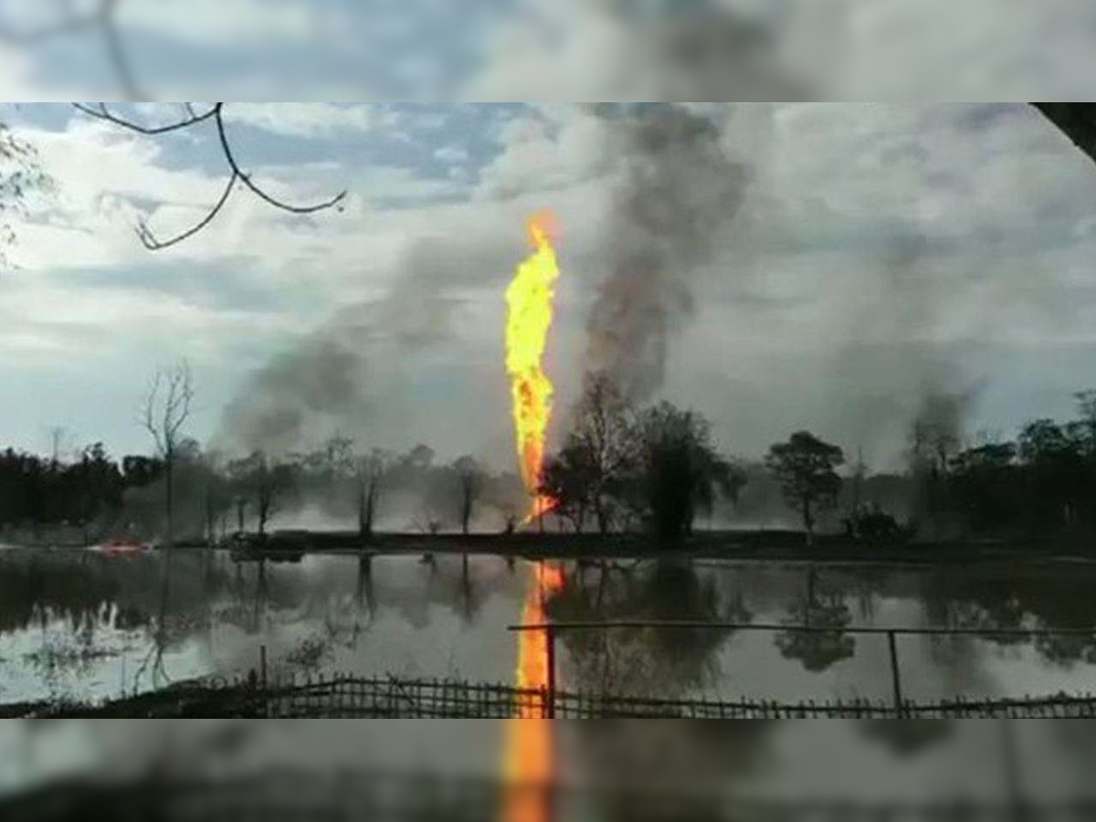 Assam: Fire in Oil India gas well periphery doused, area of 1.5 km radius from site declared 'red zone'   