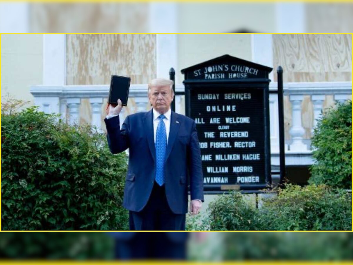 Agency employee used pepper spray on anti-racist protesters ahead of Trump's photo-op: US Secret Service