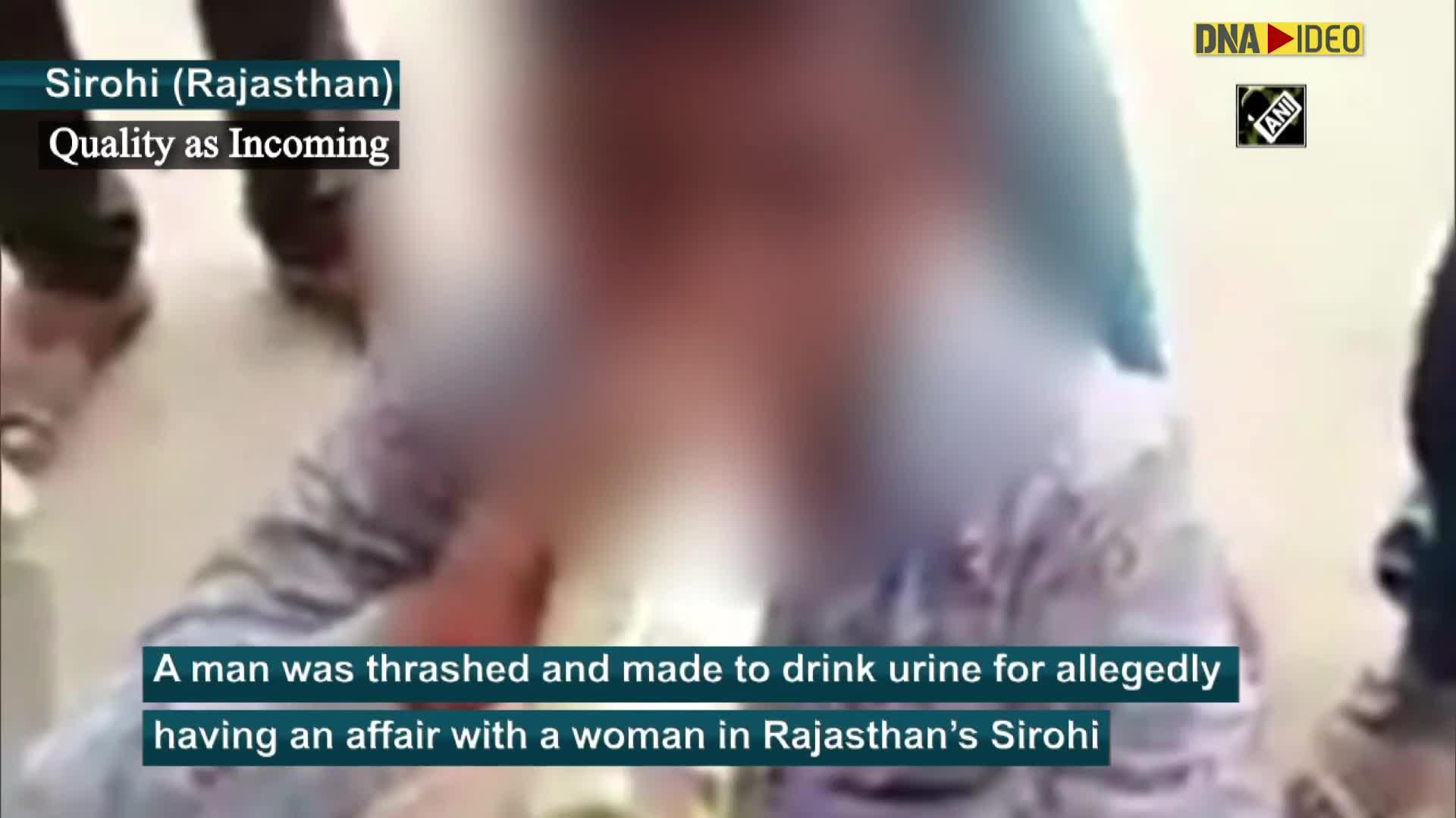 Shocking! Sirohi man forced to drink urine for having affair with woman