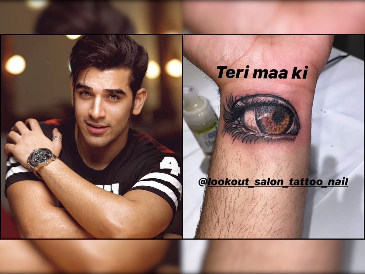 'Want to break free from my previous relationship': Paras Chhabra replaces his 'Akanksha' tattoo to 'Bigg Boss Ki Aankh'