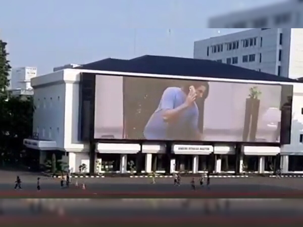Video: Sushant Singh Rajput's Indonesian fans pay tribute by playing his songs on huge screen