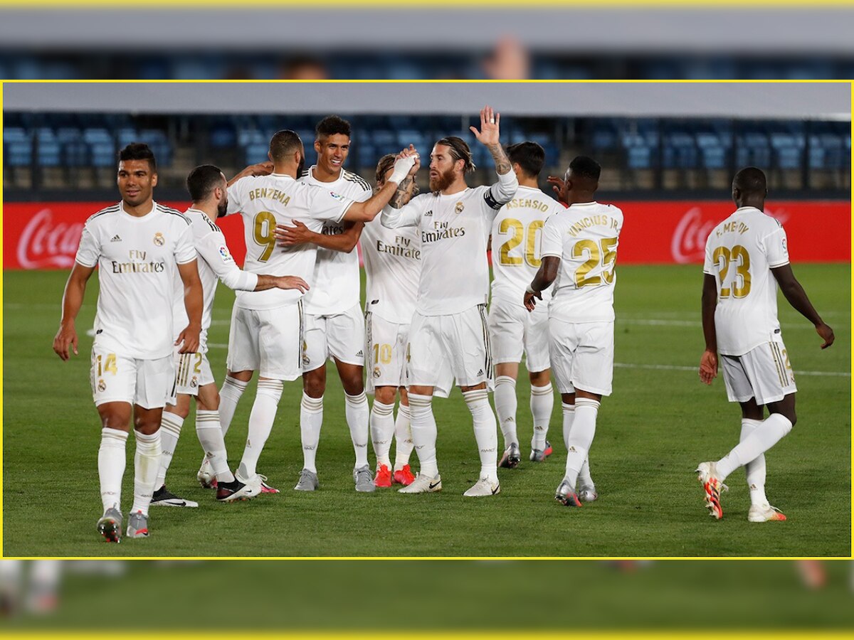 La Liga: Karim Benzema's brace powers Real Madrid to 3-0 win over Valencia