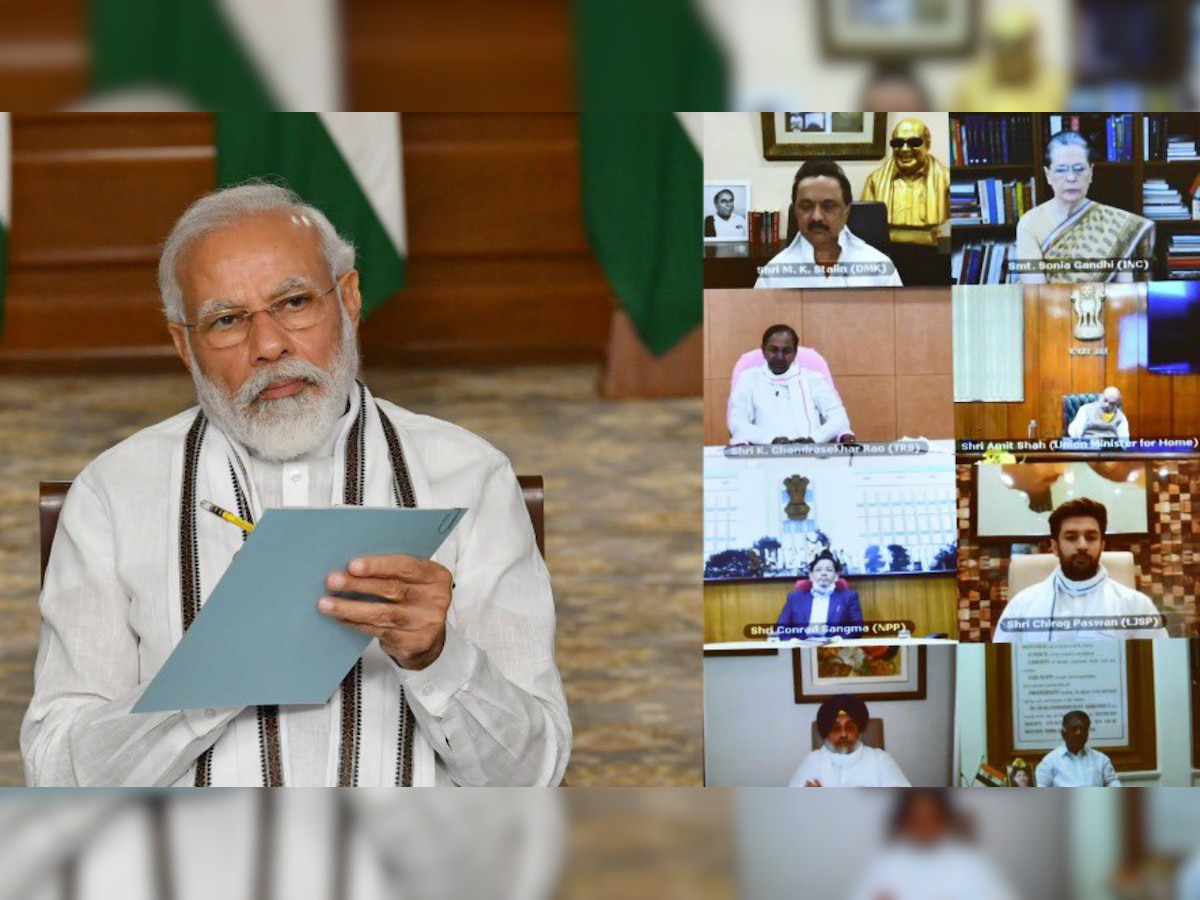 Neither is anyone inside our territory nor is any of our posts captured: PM Modi at all-party meet