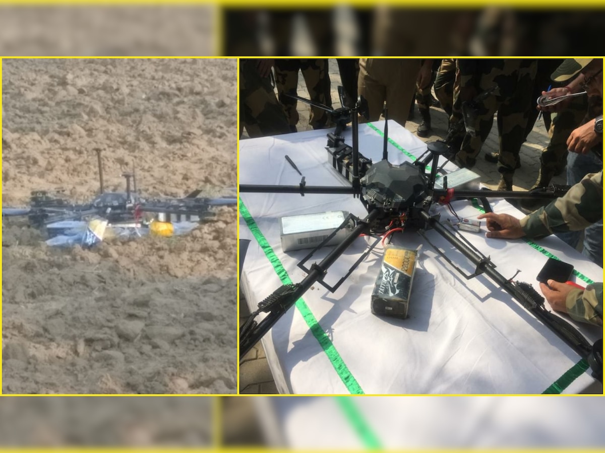 J&K: Pakistani spy drone shot down by BSF in Kathua; guns, grenades recovered