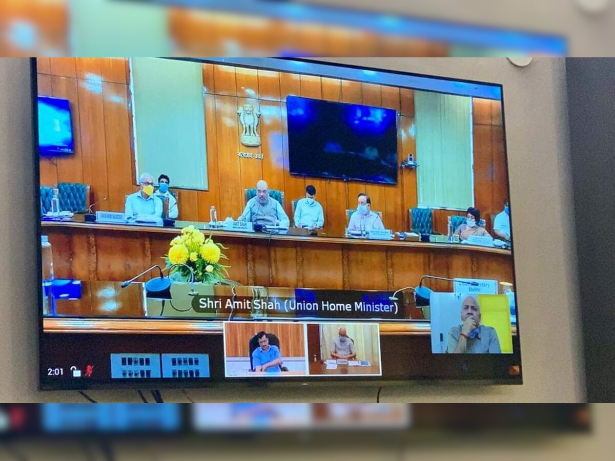 Combating COVID-19 in Delhi: Kejriwal, Sisodia discuss key strategies with Amit Shah