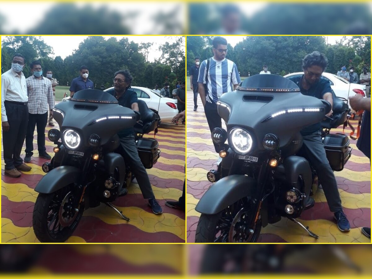 'Like Ghost Rider dispensing justice': CJI Bobde tries out Harley Davidson Limited Edition, Twitter can't keep calm