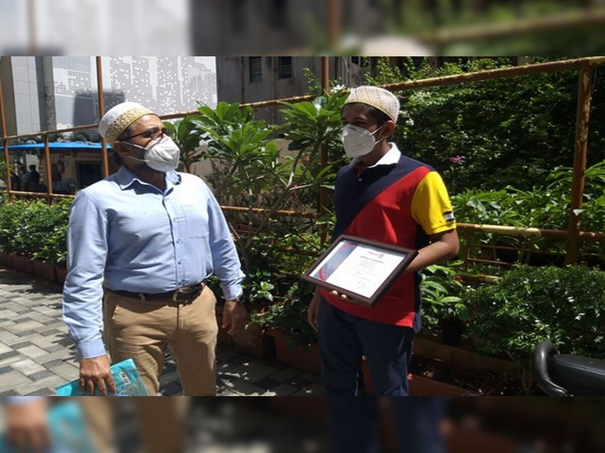 Mumbai: 17-year-old distributes PPE kits, grains, sanitisers to needy with pocket money