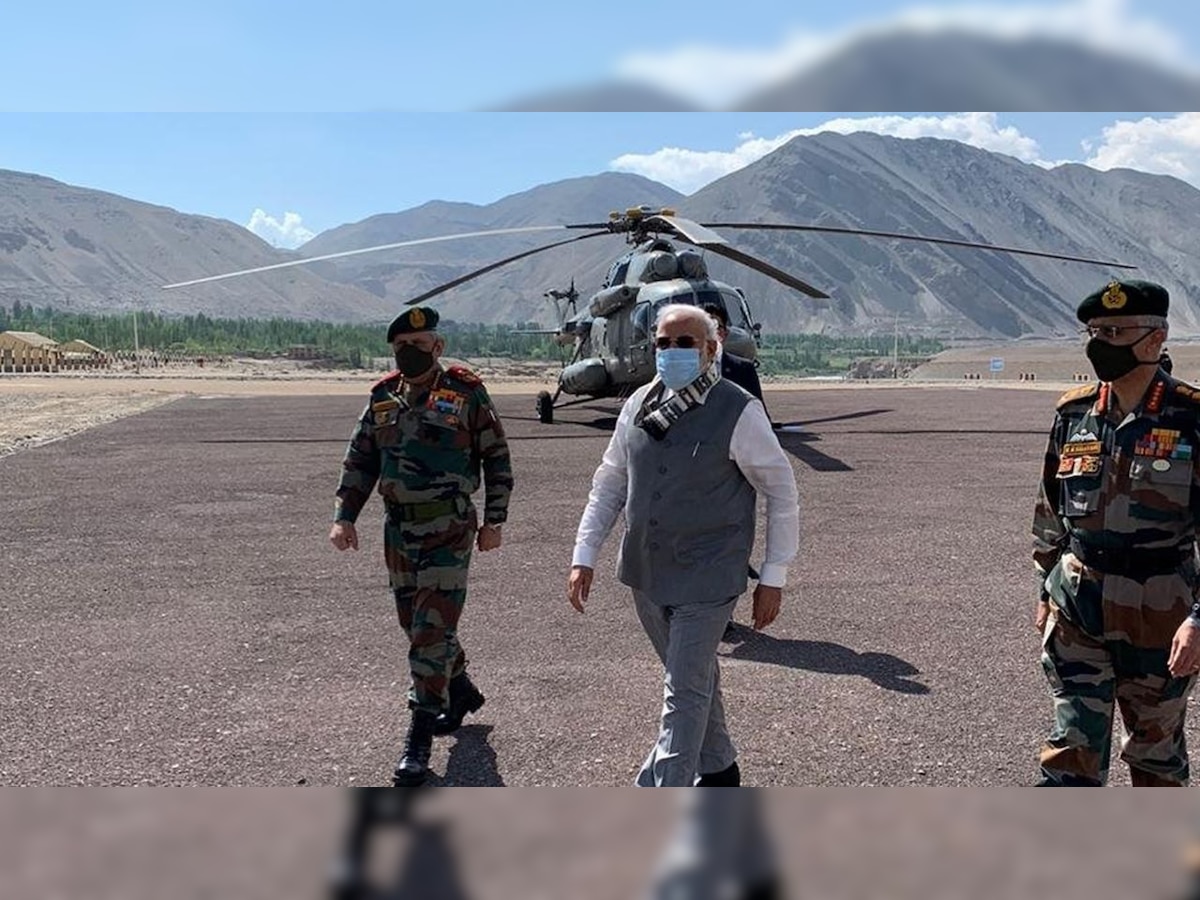 India-China faceoff: PM Modi, CDS General Bipin Rawat reach Leh to take stock of situation