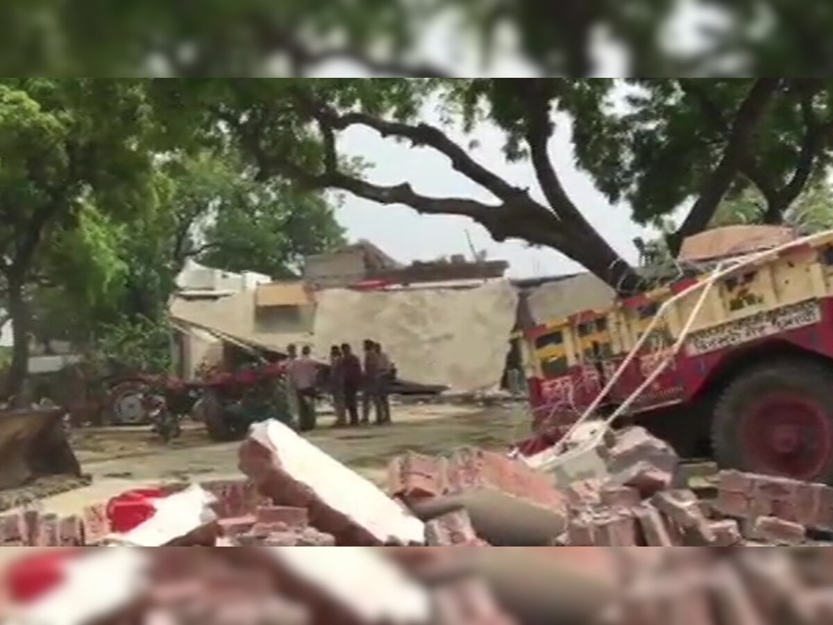 Kanpur raid: Chaubepur SO Vinay Tiwari suspended, Vikas Dubey's house razed