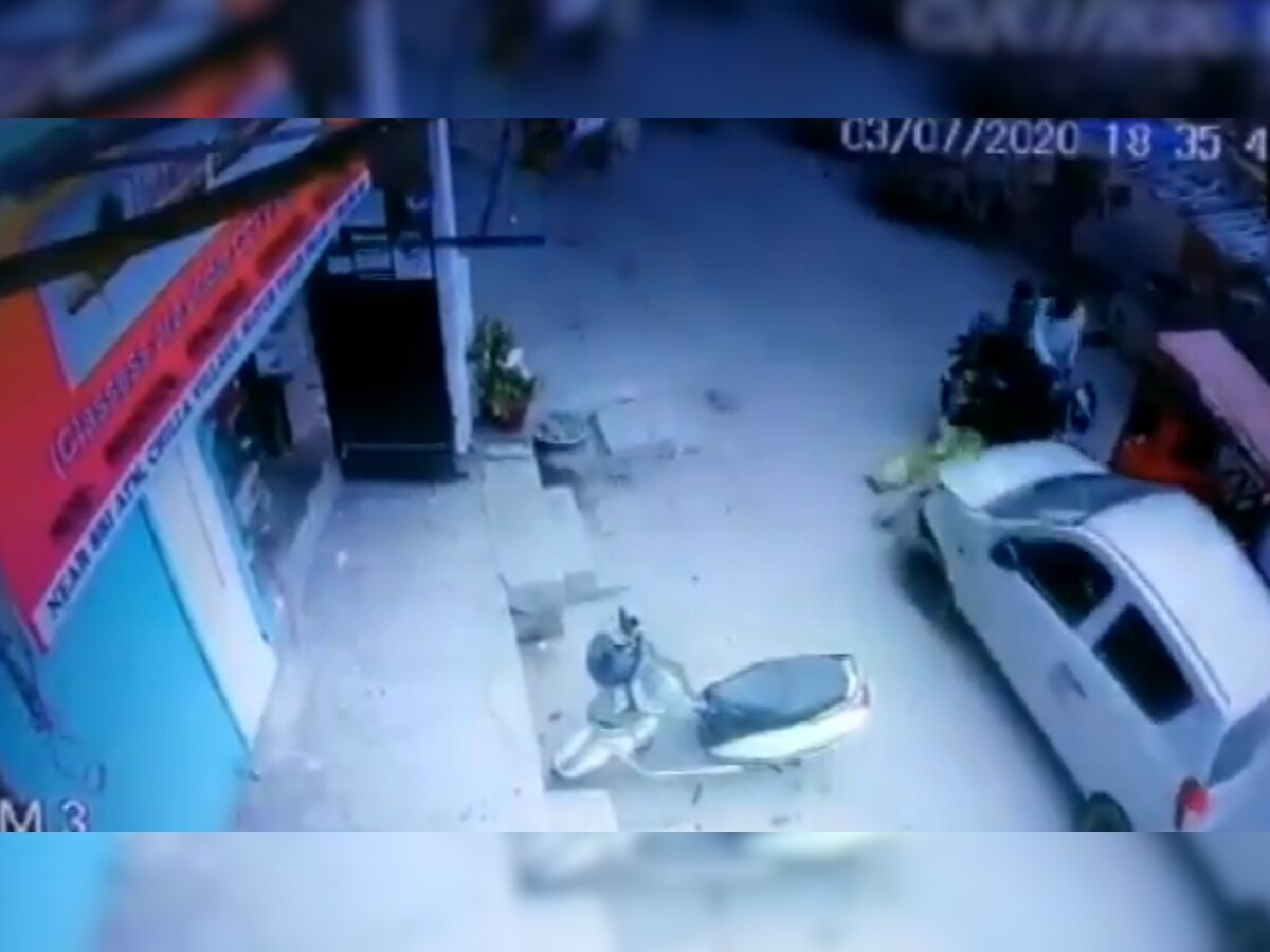 Watch: Man in Delhi mows down elderly woman with car