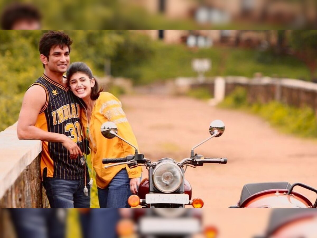 'Oye? I need to laugh till my stomach hurts at all your bad jokes': Sanjana remembers SSR with 'Dil Bechara' new still