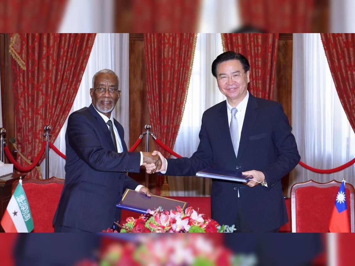 Somaliland, next to China's only military base in Indian Ocean establishes ties with Taiwan