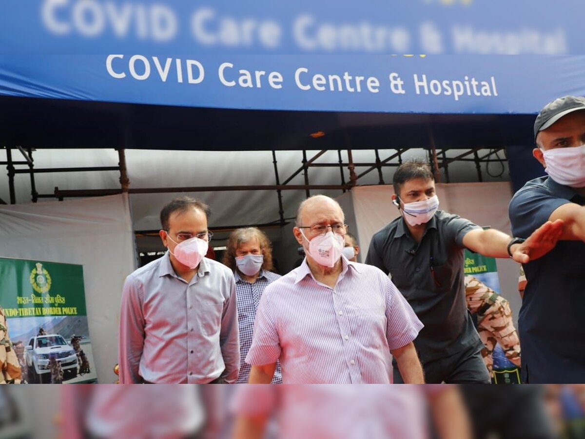 Delhi L-G inaugurates world' 'largest' COVID-19 care centre with 10,000 beds in Chhatarpur