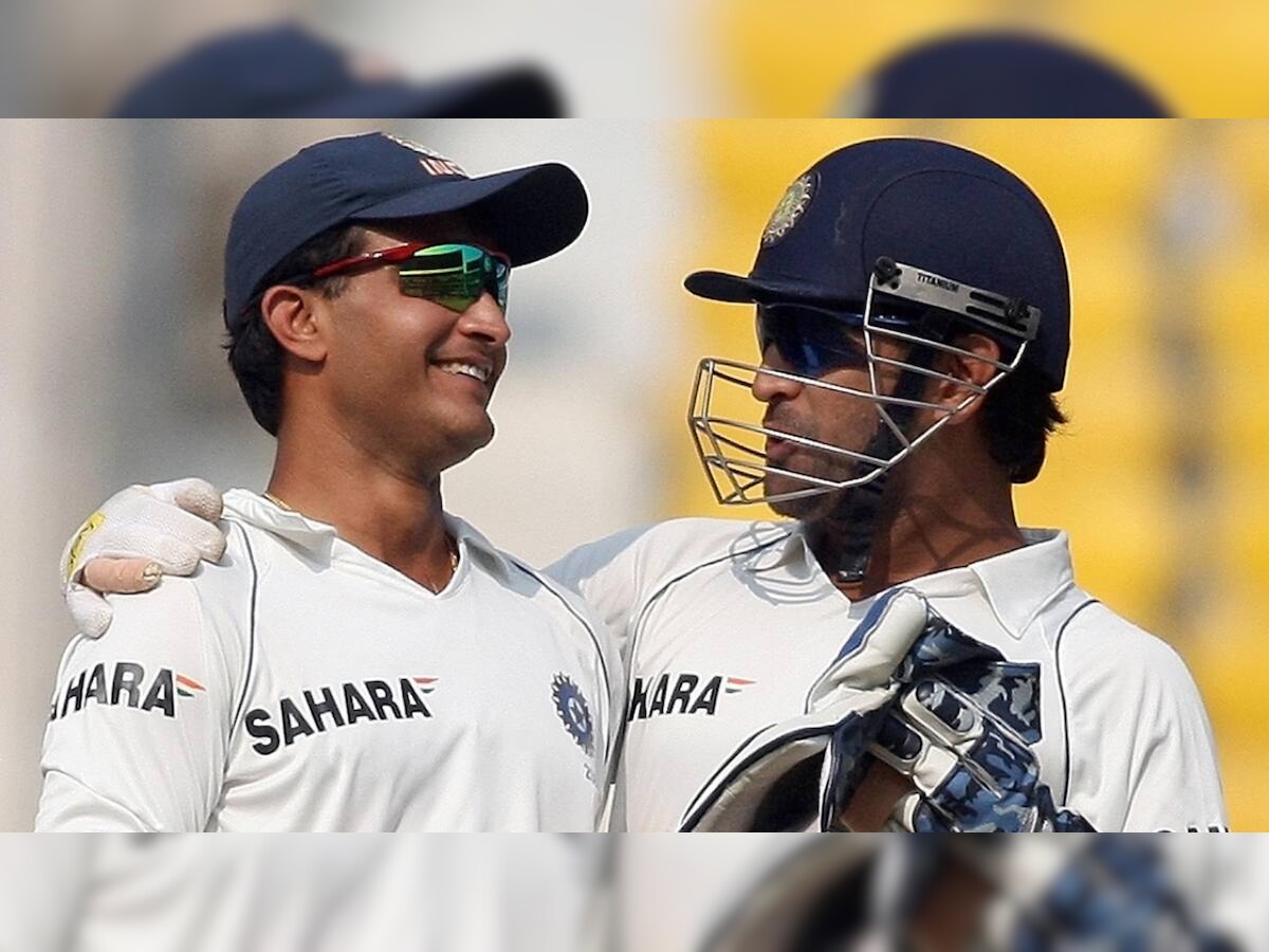 'Happy Indian cricket got a Mahendra Singh Dhoni': Sourav Ganguly
