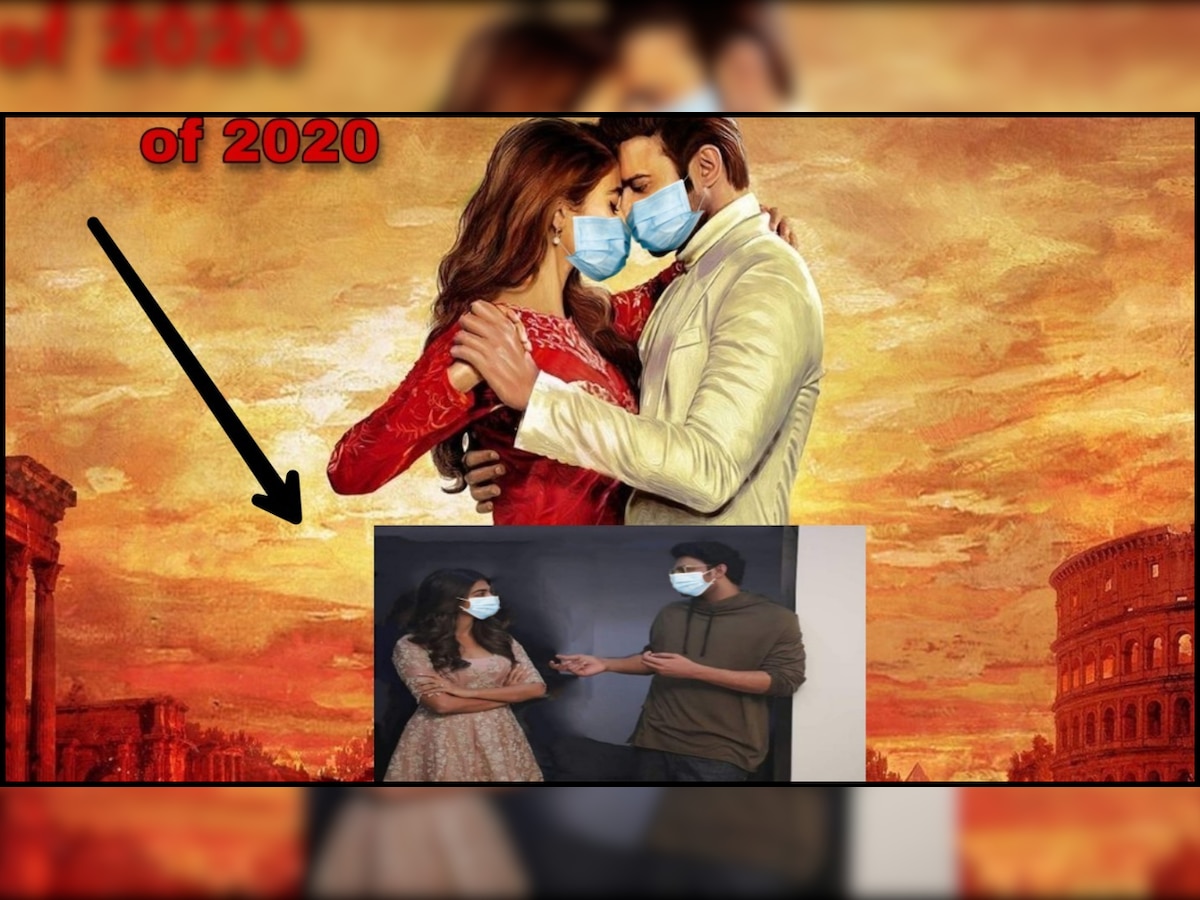 'Wear a mask': Assam police spreads message to Prabhas-Pooja Hegde after 'RadheShyam' poster unveiling