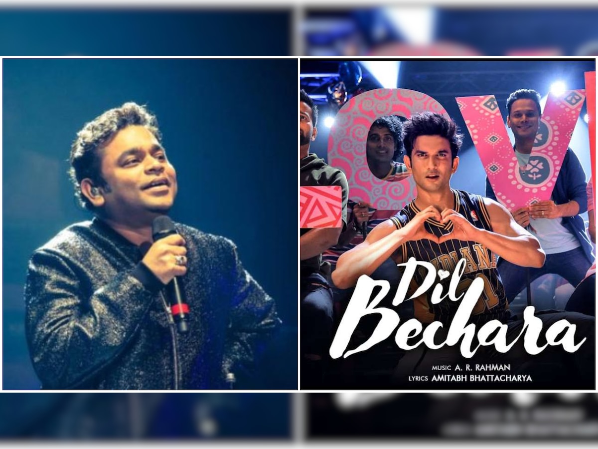 Dil Bechara album is carefully curated because film has heart & now memories of Sushant Singh Rajput: AR Rahman