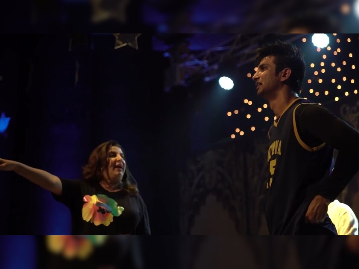 Farah Khan shares 'glimpse of hard work and talent of Sushant Singh Rajput' in making of 'Dil Bechara' song