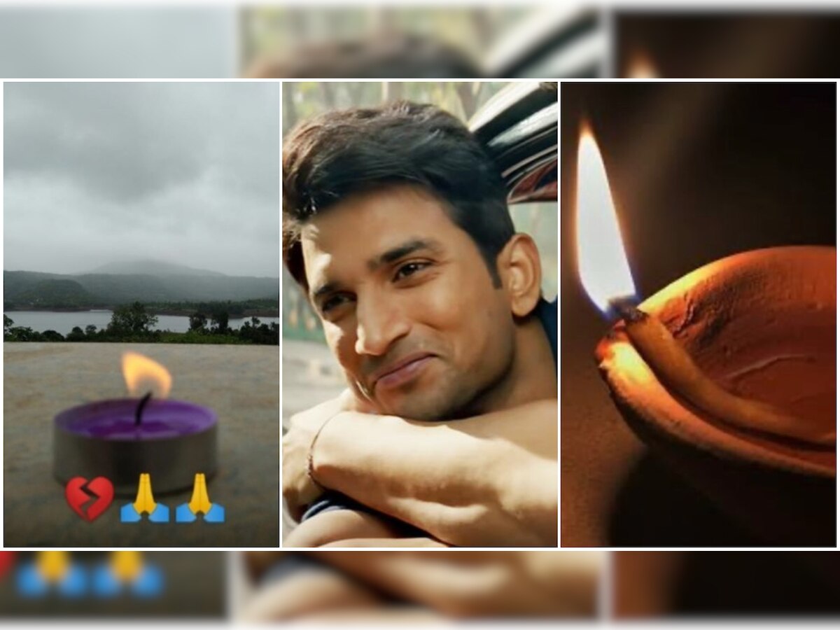 After Ankita Lokhande, Mahesh Shetty, Arjun Bijlani light 'diya' to honour Sushant Singh Rajput 1 month after his death 