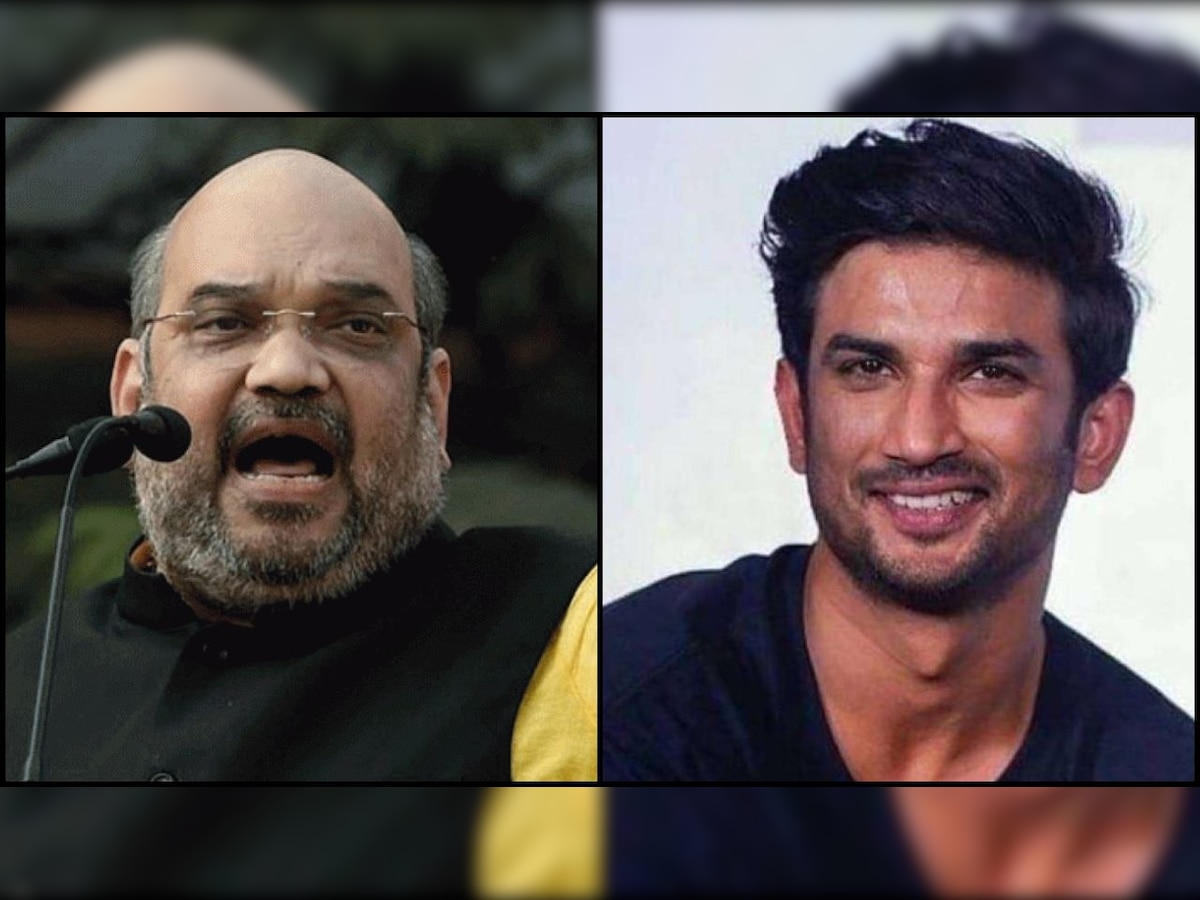 Amit Shah forwards letter seeking CBI probe in Sushant Singh Rajput suicide to concerned authorities