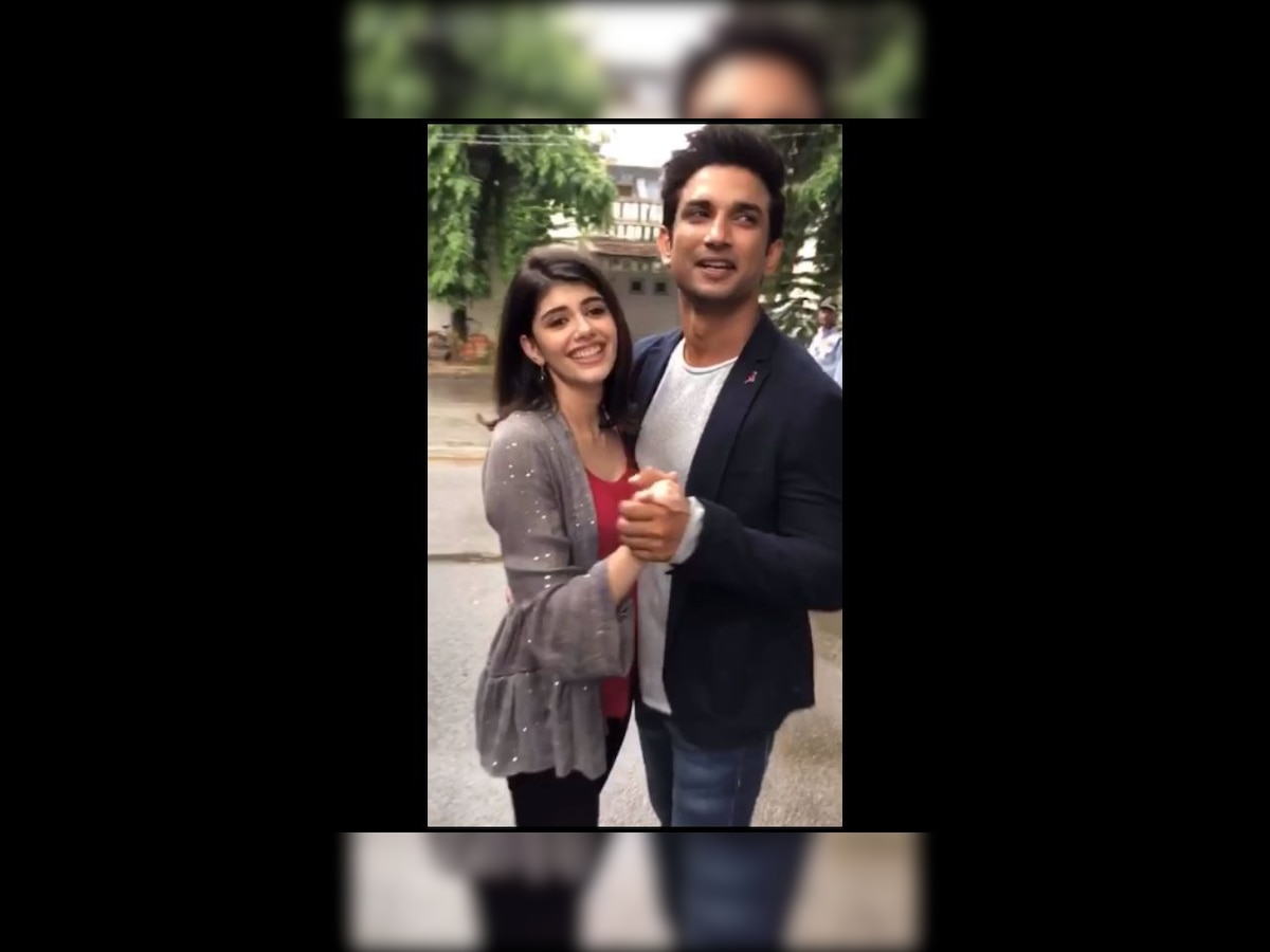 'Chal, Thoda Dance Karen?': Sanjana Sanghi relives bittersweet memories of Sushant Singh Rajput from 'Dil Bechara' sets