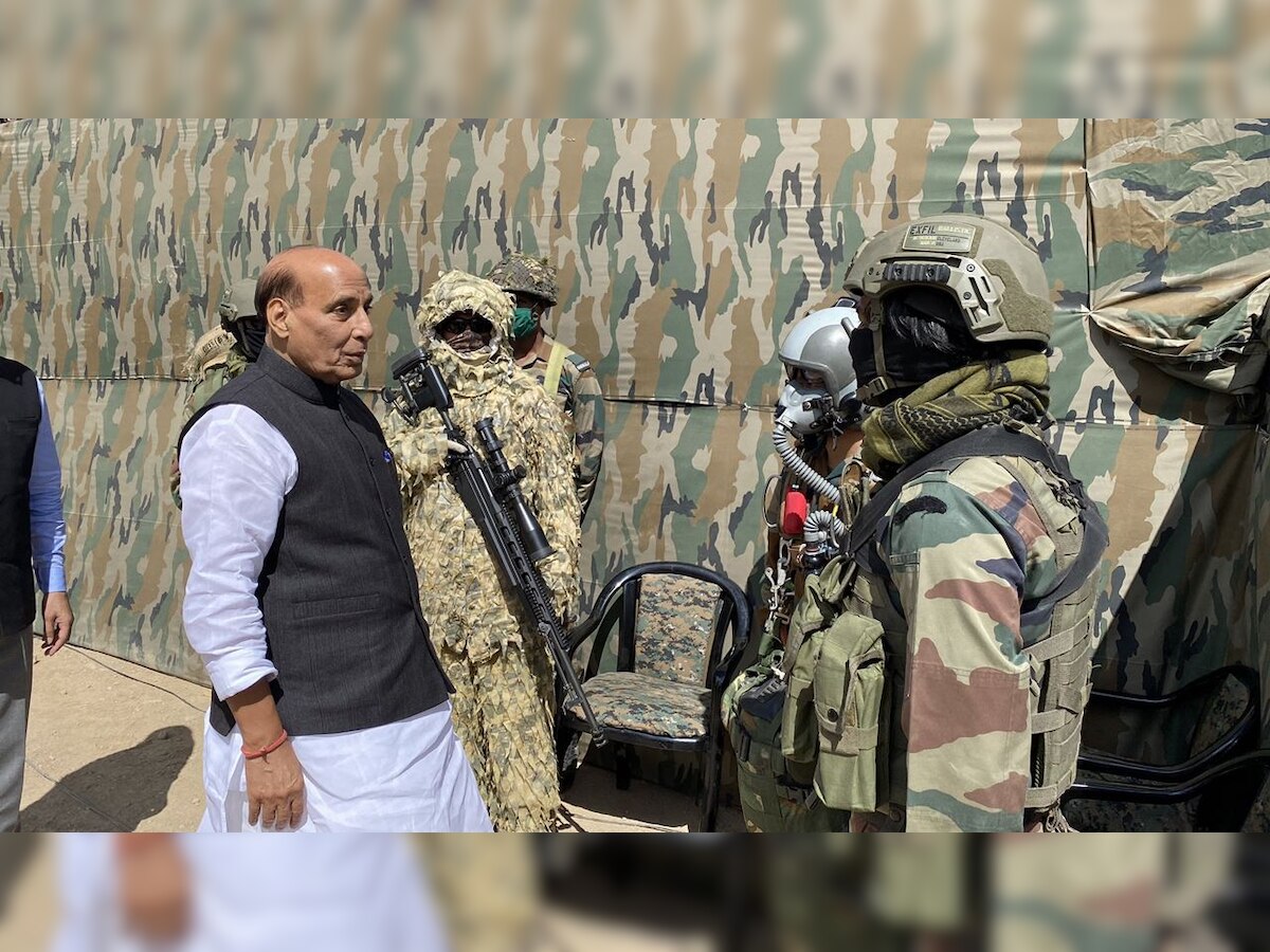 Amid terror threats, Rajnath Singh to visit Amarnath Temple today