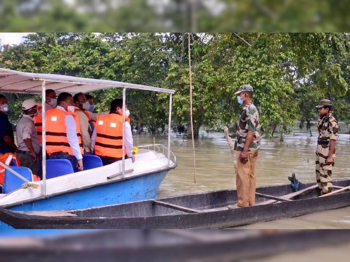 PM Modi takes stock of flood situation in Assam, assures CM Sonowal support 